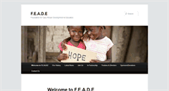 Desktop Screenshot of feade.org