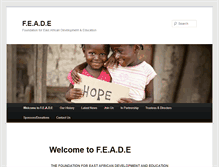 Tablet Screenshot of feade.org